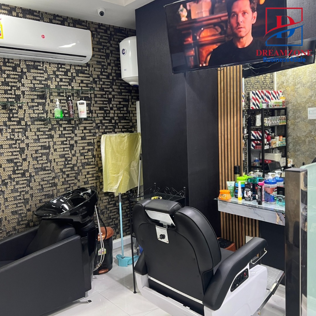 Business for Sale Fully Equipped Running Men\'s Salon in Adliya